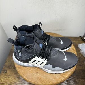 Nike Air Presto Mid Utility Shoes Mens Size 13 DC8751-002 Zip Sneakers